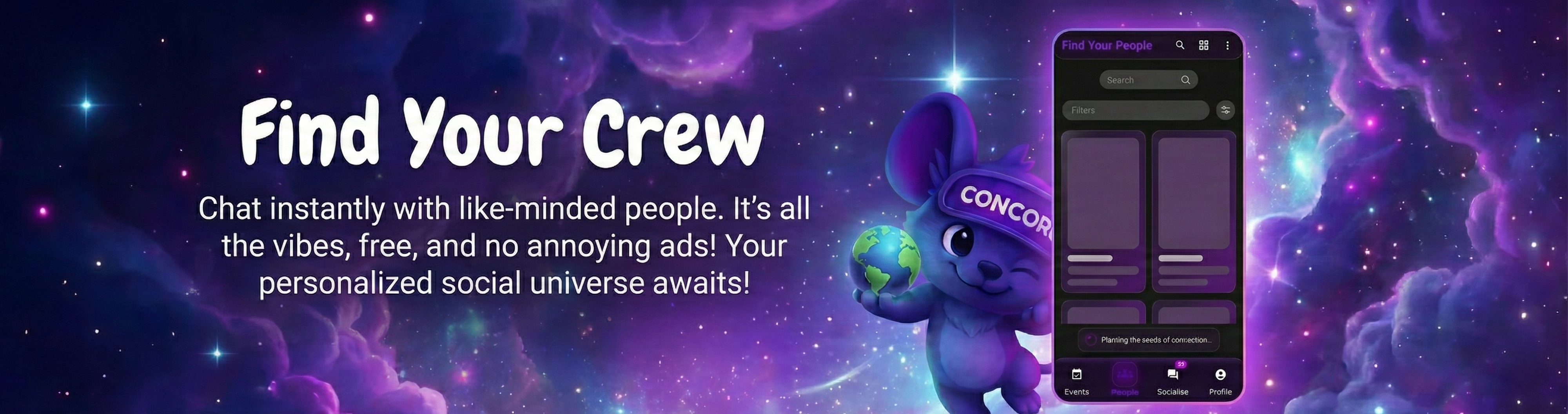 Find Your People - NovaAI matchmaking